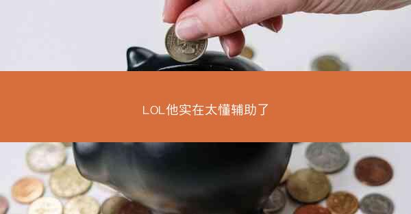 LOL他实在太懂辅助了