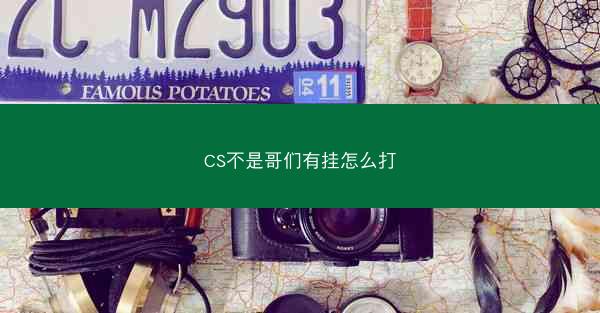 CS不是哥们有挂怎么打