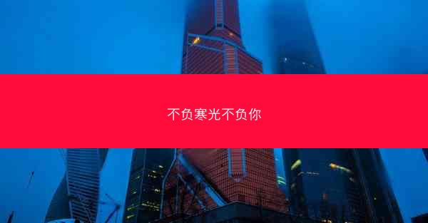 不负寒光不负你