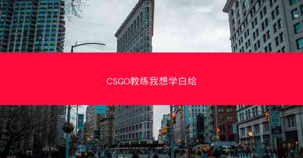 CSGO教练我想学白给 CSGO教练我想学白给