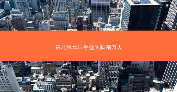 东北风云只手遮天脚踏万人 东北风云只手遮天脚踏万人