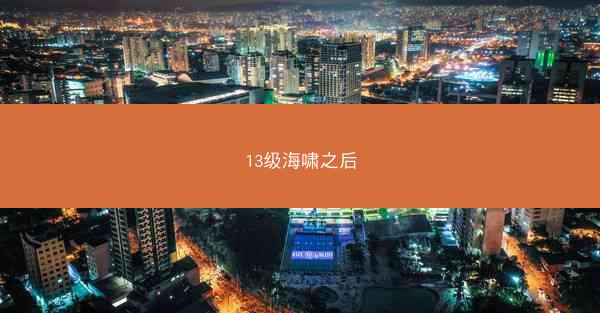 13级海啸之后