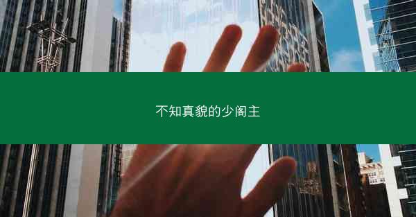 不知真貌的少阁主