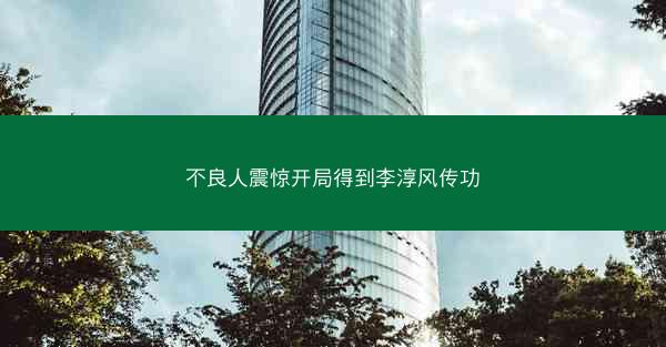 不良人震惊开局得到李淳风传功