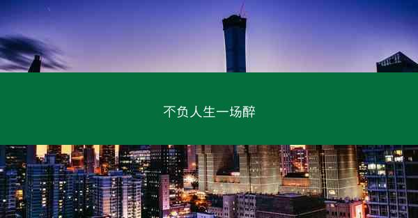 不负人生一场醉