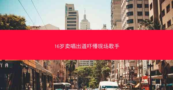 16岁卖唱出道吓懵现场歌手