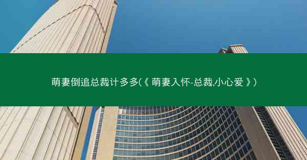 萌妻倒追总裁计多多(《萌妻入怀-总裁,小心爱》)