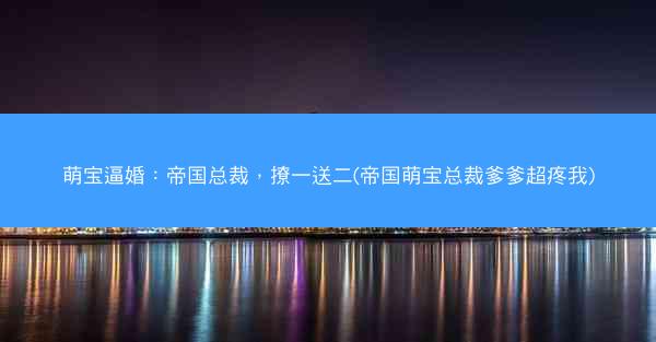 萌宝逼婚：帝国总裁，撩一送二(帝国萌宝总裁爹爹超疼我)