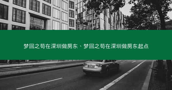 梦回之苟在深圳做房东、梦回之苟在深圳做房东起点