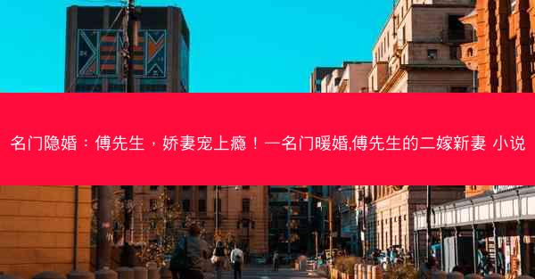 名门隐婚：傅先生，娇妻宠上瘾！—名门暖婚,傅先生的二嫁新妻 小说