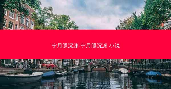 宁月照沉渊-宁月照沉渊 小说