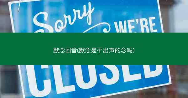默念回音(默念是不出声的念吗)