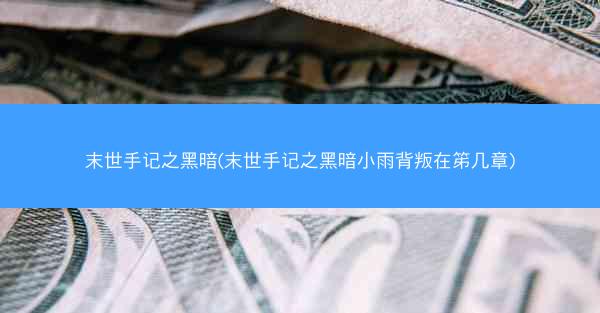 末世手记之黑暗(末世手记之黑暗小雨背叛在笫几章)