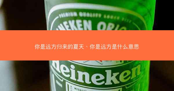你是远方归来的夏天、你是远方是什么意思