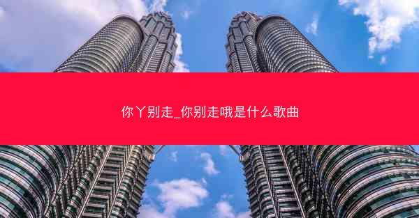 你丫别走_你别走哦是什么歌曲