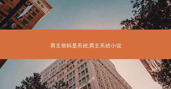 男主他妈是系统,男主系统小说