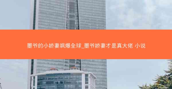墨爷的小娇妻飒爆全球_墨爷娇妻才是真大佬 小说