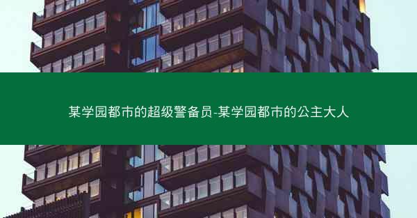 某学园都市的超级警备员-某学园都市的公主大人