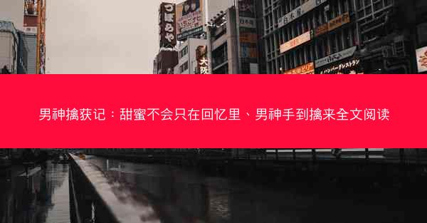 男神擒获记：甜蜜不会只在回忆里、男神手到擒来全文阅读