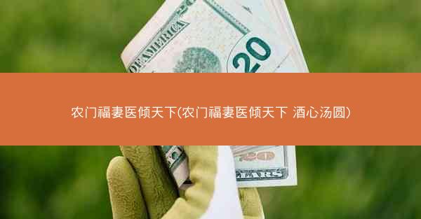 农门福妻医倾天下(农门福妻医倾天下 酒心汤圆)