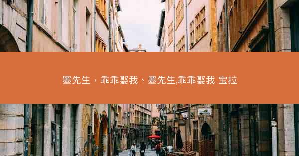 墨先生，乖乖娶我、墨先生,乖乖娶我 宝拉